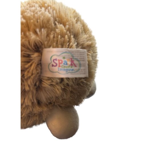 Spark Create Imagine Bear Tan Plush Rattle Crinkle Sensory 12 Inch Stuffed Anima - Picture 5 of 5